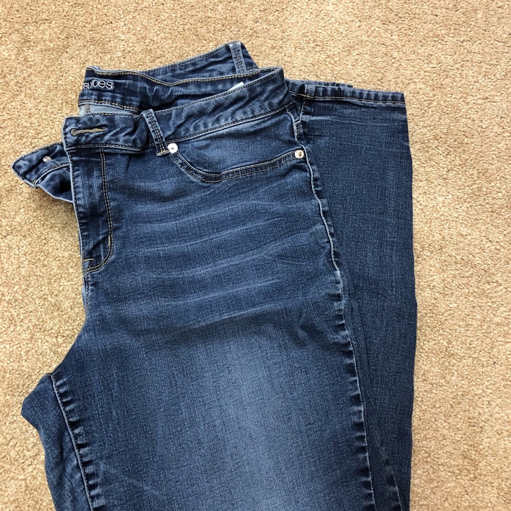 Maurice Jeans XXL-reg super stretchy skinny jean